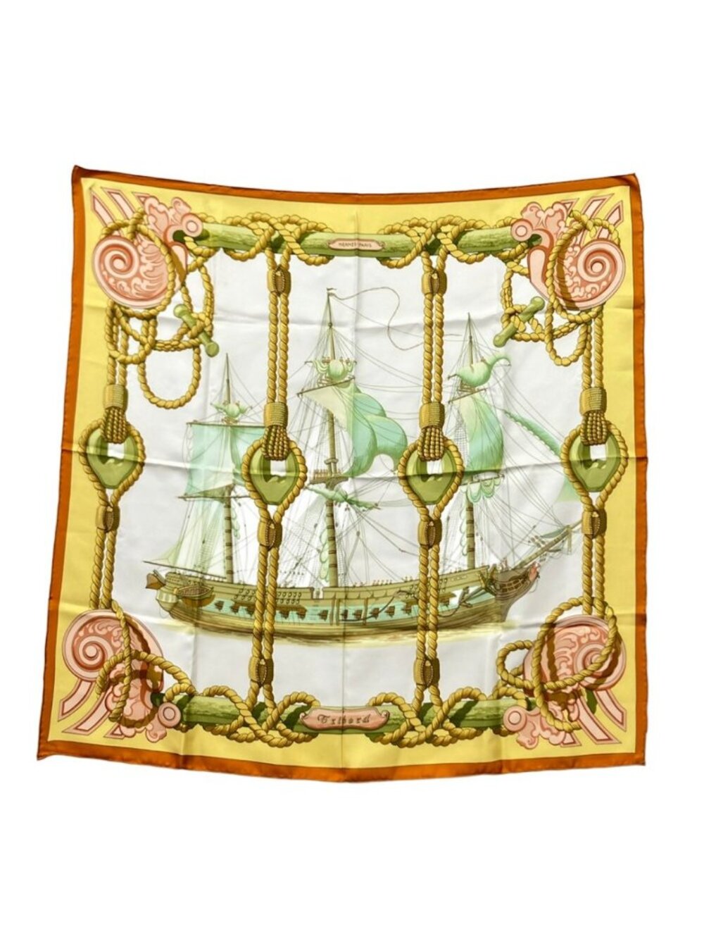 Hermes Scarf Carre 90 Silk 100% Tri Board